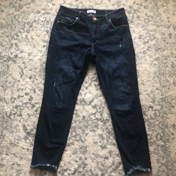 LOFT Denim - 🙌🏼host pick🙌🏼 Loft distressed raw hem jeans
